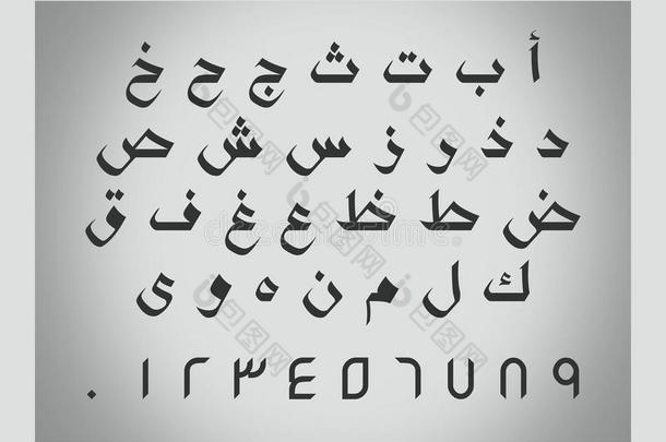 阿拉伯聊天字母，阿拉伯字母