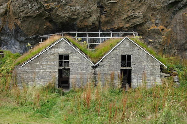 冰岛的老房子
