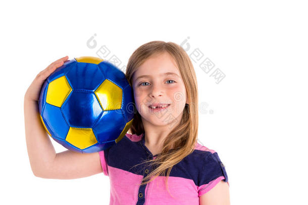 <strong>足球</strong>，<strong>足球</strong>，孩子，女孩，<strong>快乐</strong>的球员与球