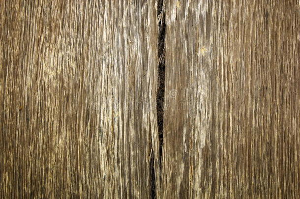 古老的橡木实木纹理