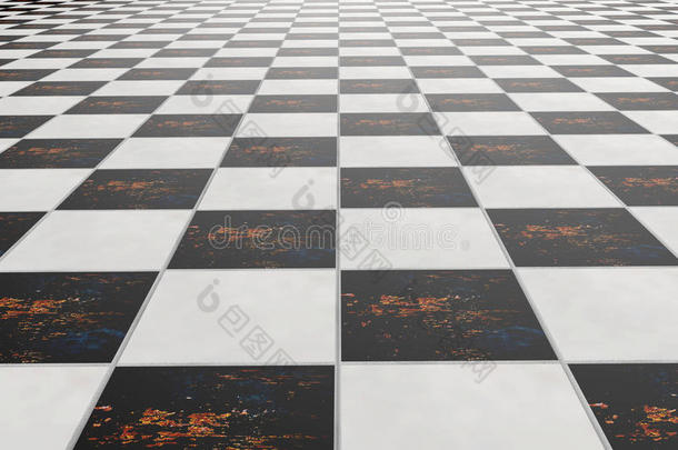 瓷砖地板