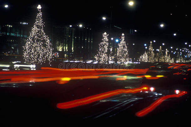 美国圣诞节城市颜色dcor公司