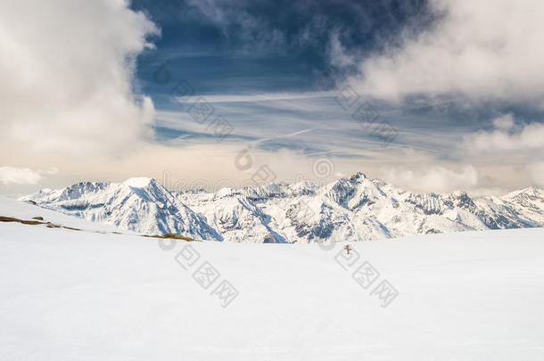 冒险阿尔卑斯山海拔高度角地区