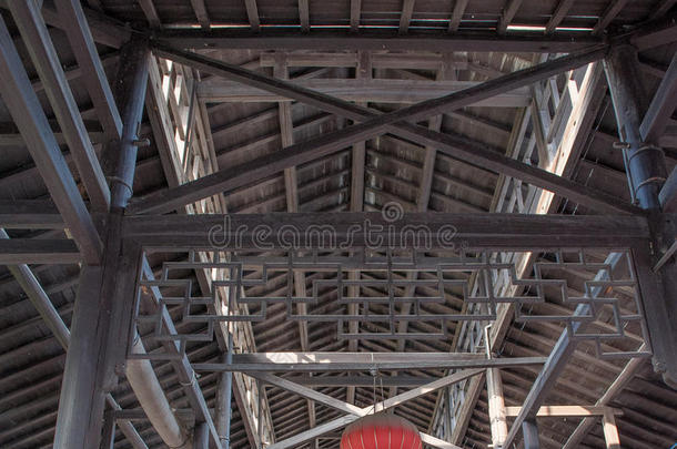 竹木结构吊顶