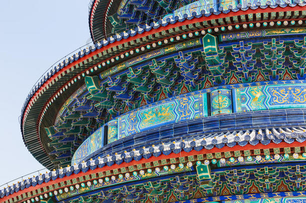 中国北京天坛著名古建筑