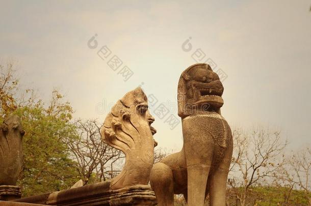 泰国城堡狮子<strong>铜像</strong>