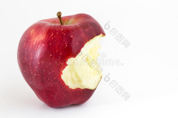 被咬的苹果