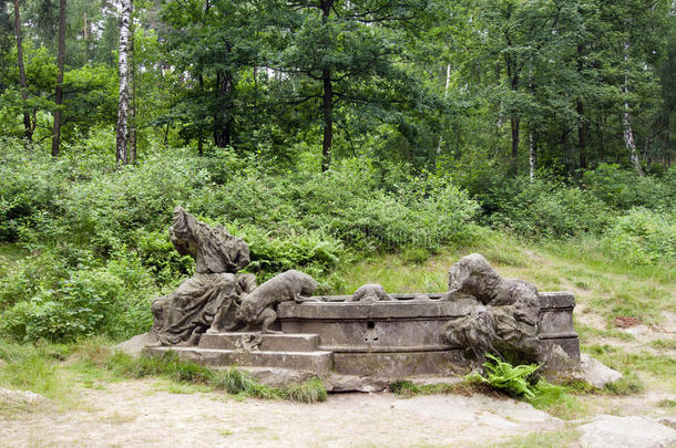 雅各布泉，库克斯森林雕塑