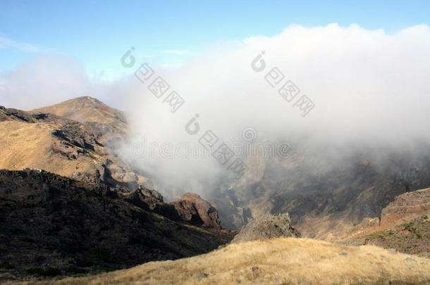 阿里耶罗云雾岛风景