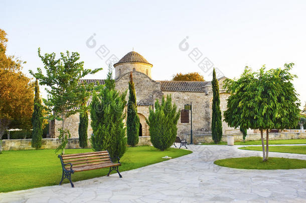 帕纳亚·安杰洛基蒂教堂，塞浦路斯，基蒂。