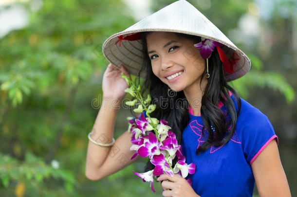 漂亮的越南女人