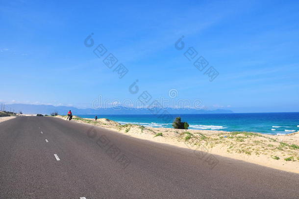 美丽的沿海道路