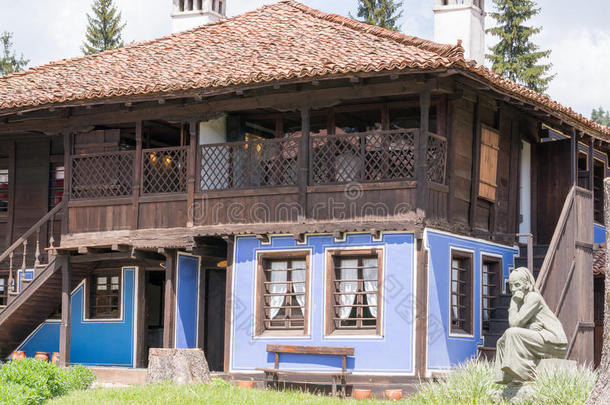 古董建筑的建筑学真正的巴尔干半岛
