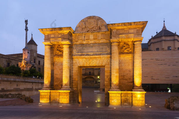 古代的安达卢西亚古董拱门拱形的