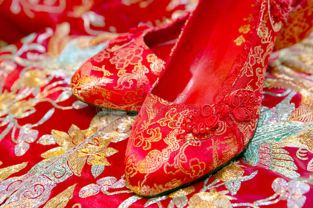 中国婚纱鞋