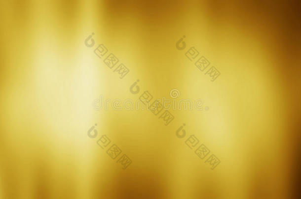 金色金属纹理背景与水平光束