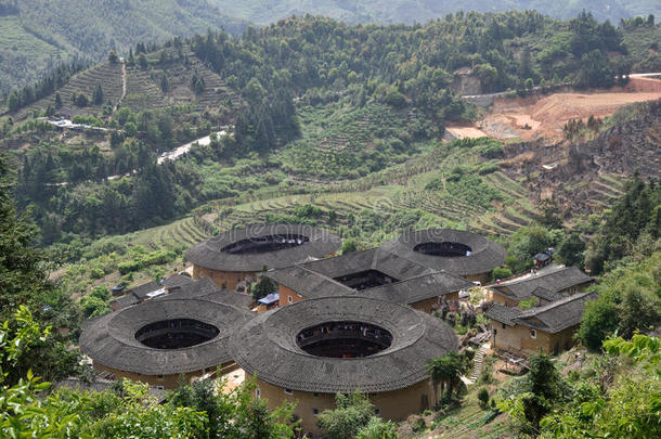 福建土楼纳京地区在中国