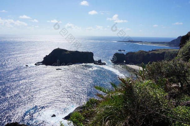 美丽的海岸线