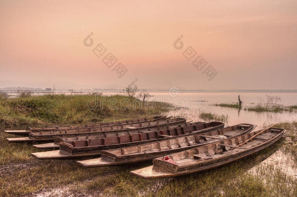 船颜色钓鱼湖风景