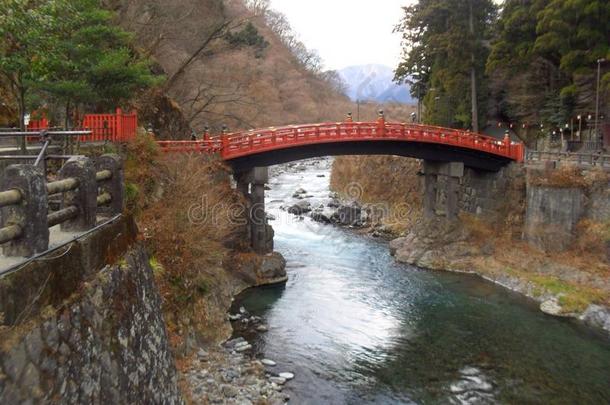 桥<strong>日本风景</strong>尼科红色