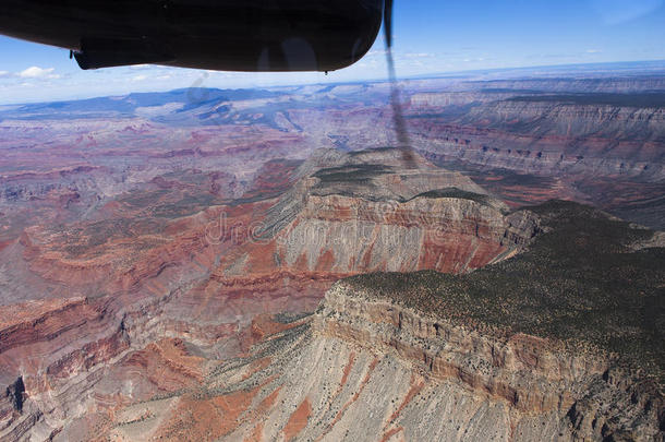 美国亚利桑那州科罗拉<strong>多大</strong>峡谷的鸟瞰图