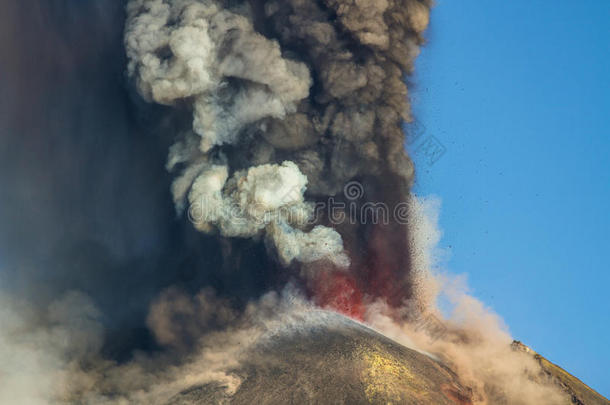 埃特纳火山喷发