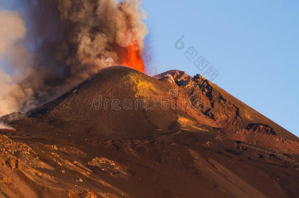 埃特纳火山喷发