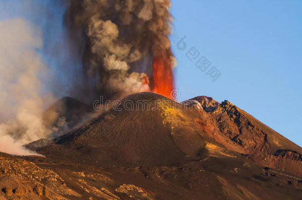 埃特纳火山喷发