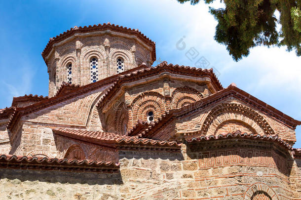 大流星修道院教堂在陨石，卡兰巴卡，特里卡拉，希腊