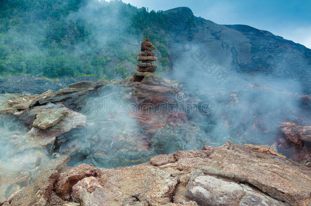 火山口底板