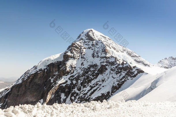 瑞士阿尔卑斯山脉，少女峰，瑞士