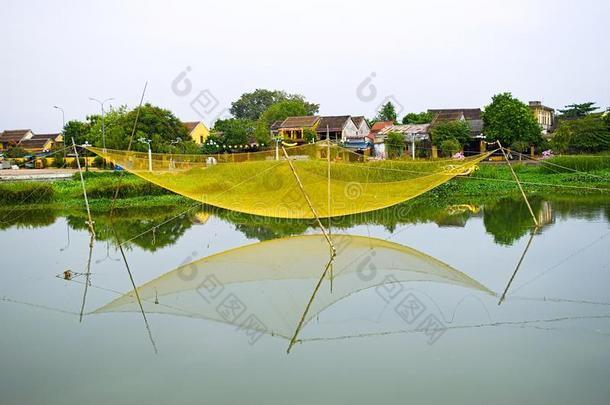 越南泉南海河渔网