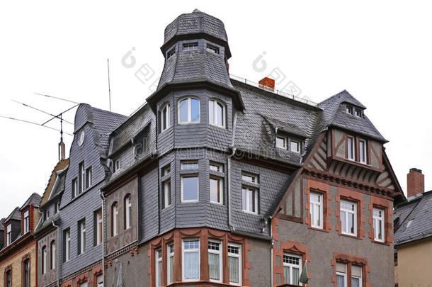 法兰克福的大楼。 德国