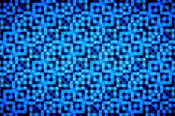 抽象几何<strong>蓝色壁纸</strong>。