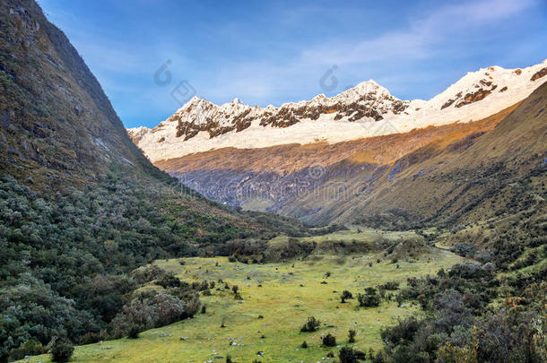 安第斯山脉和山谷