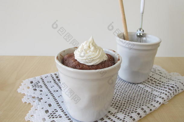 蛋糕巧克力奶油杯子纸杯蛋糕