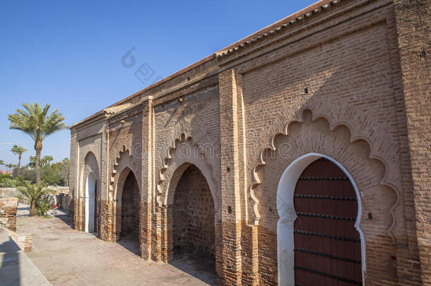 摩洛哥马拉喀什清真寺建筑