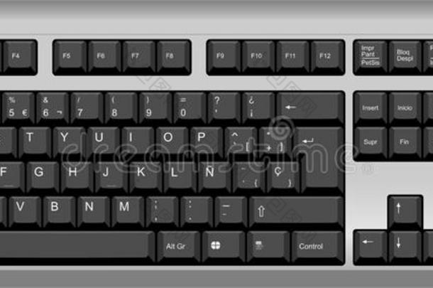 <strong>计算机硬件</strong>插图钥匙键盘