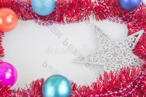 圣诞装饰圣诞树球框