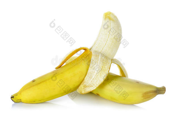 白底黄香蕉