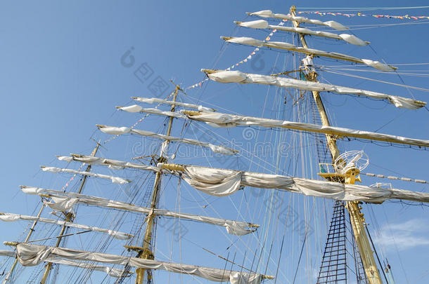 船海事桅杆航海的海军