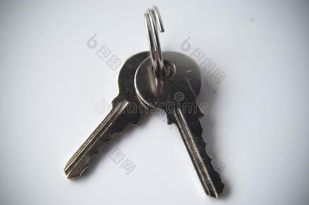 背景钥匙钥匙圈锁金属