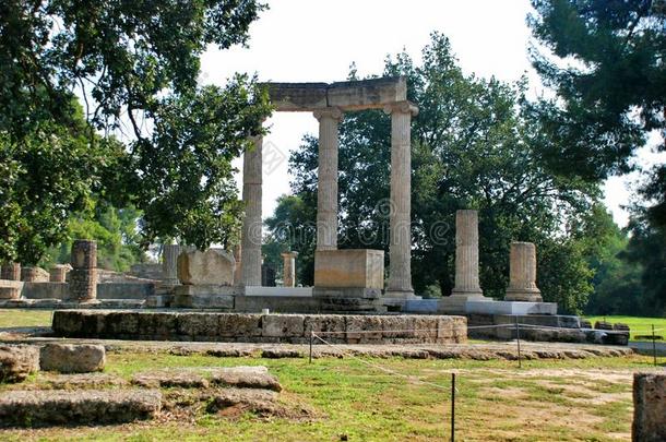 古<strong>奥林匹亚</strong>考古遗址在希腊