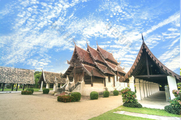 清迈泰国古佛寺