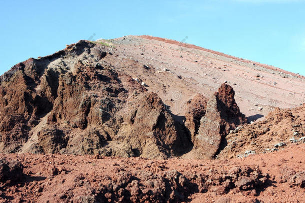 火山口危险地震喷发意大利