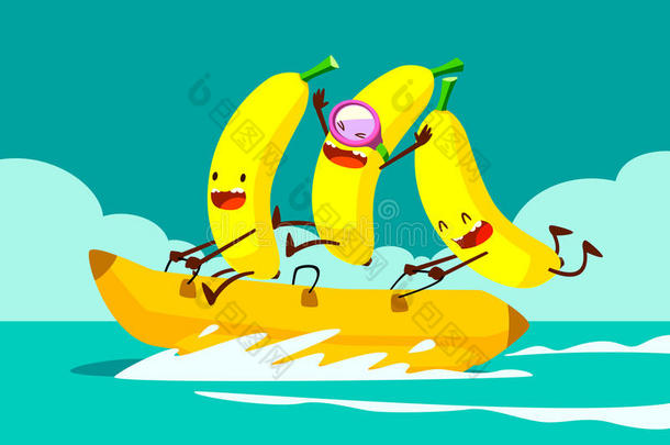 香蕉船上的香蕉