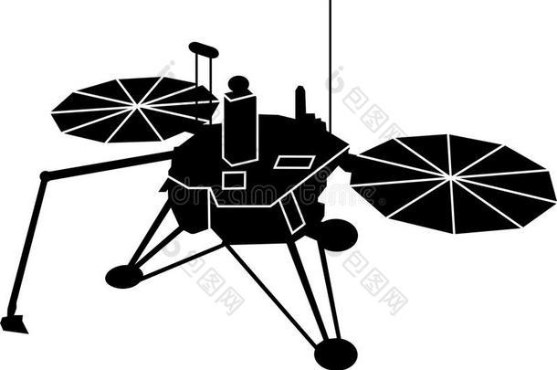 蓝色颜色彗<strong>星探</strong>索外<strong>星</strong>的