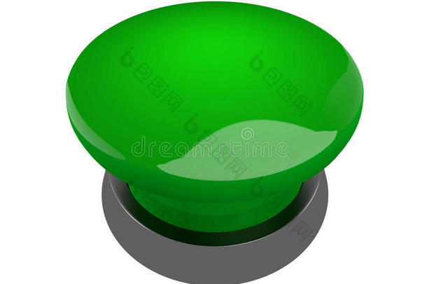 绿色蜂鸣器按钮