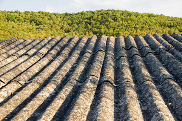 建造屋顶材料石棉