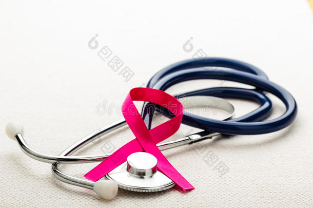 乳腺癌意识概念。